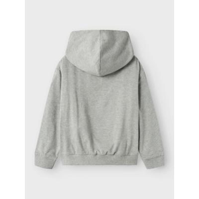 name it Kapuzenpulli Hoodie Wednesday nkfoxara in grau