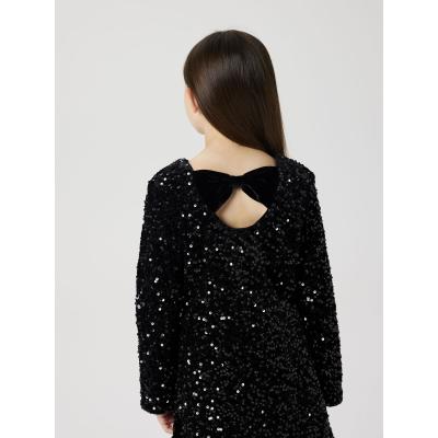 name it glitzerndes Pailletten Kleid nkfRUSITTA in schwarz