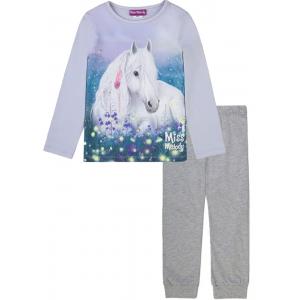 Miss Melody Schlafanzug mit Pferde Motiv Pyjama 98873 Gr. 128