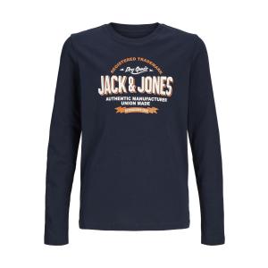 Jack&Jones Jungen Langarmshirt jjeLOGO Navy Blazer