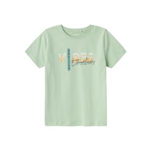 name it Jungen Kurzarmshirt Shirt nkmVICTOR Silit Green